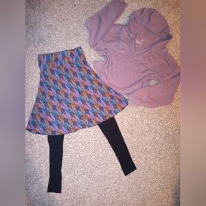 Women's beautiful cozy outfit
